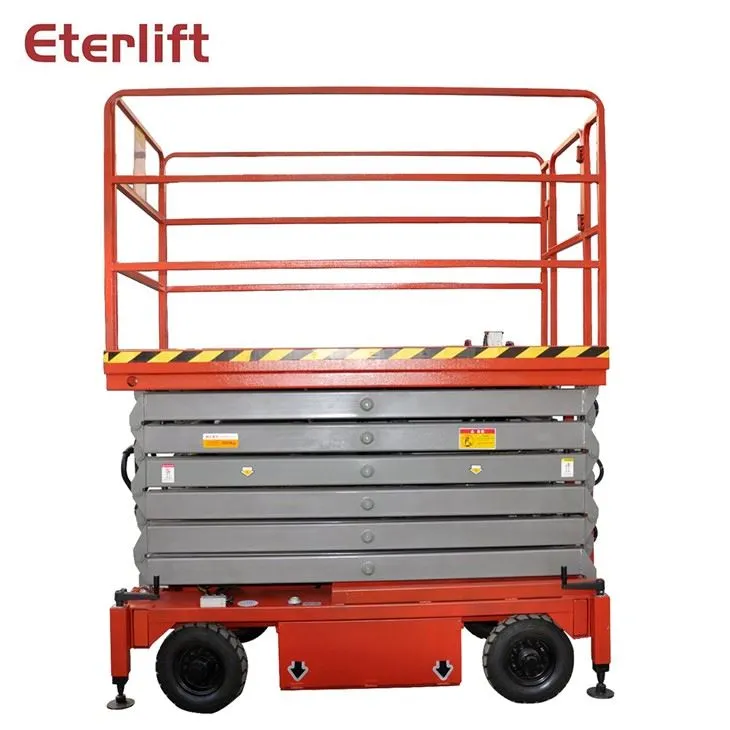 Rafknúið vökvaskæri lyftiborð