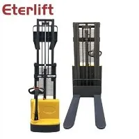 Hálf rafmagns bretti staflari