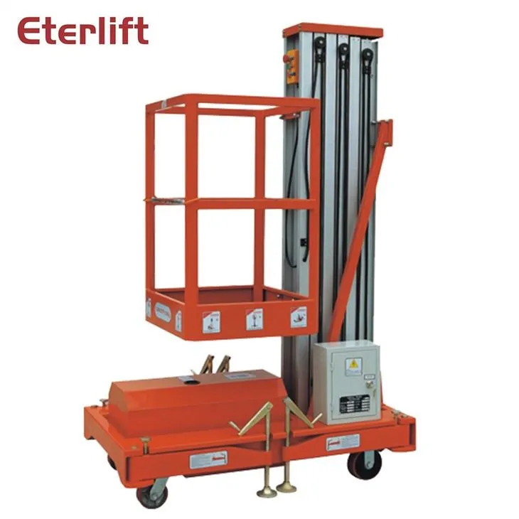 Vinnuborðið með einu mastri úr áli