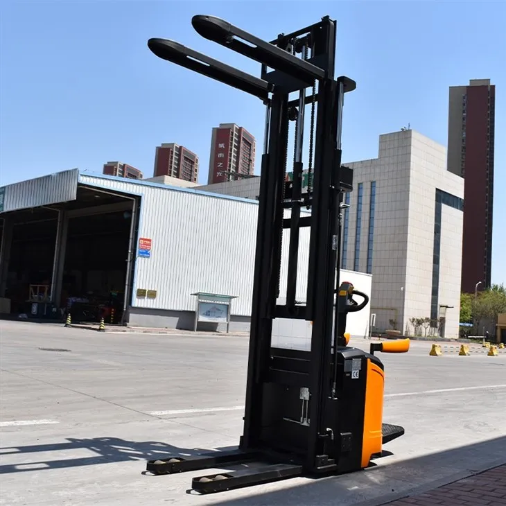 1.5T-2.0T Stand-on Full Electric Pallet Stacker