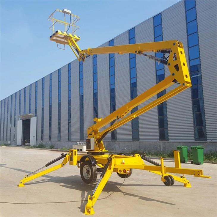 Trailer-mounted Articulated Boom Lift