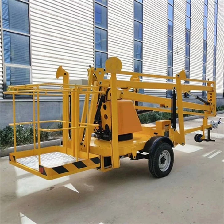 Trailer-mounted Articulated Boom Lift