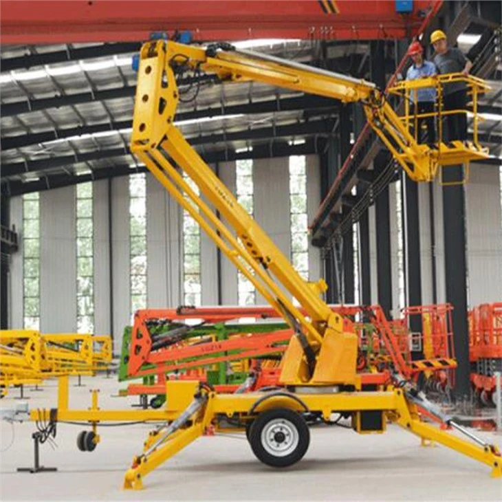 Trailer-mounted Articulated Boom Lift