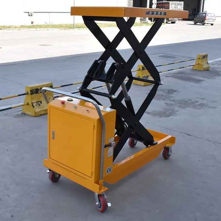 Battery Operated Lift Cart