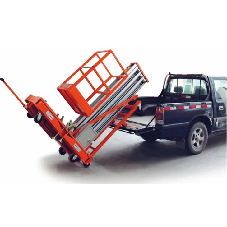 Sérsniðin lóðrétt eins mastur lyfta