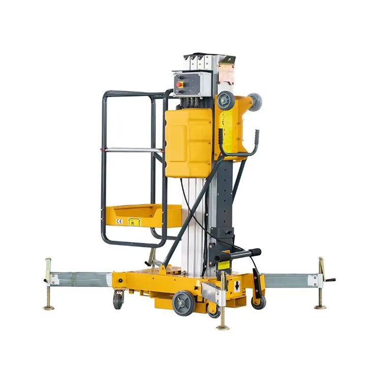 Starfsfólk lóðrétt lyftur