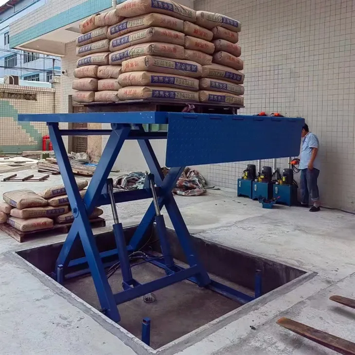 Skæri bryggjuvettvangur