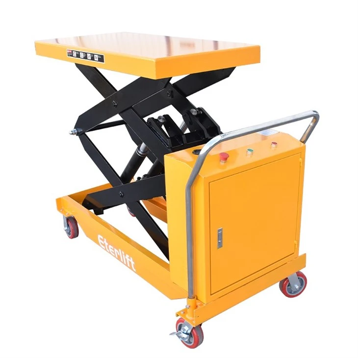 Electric Elevating Lift Carts