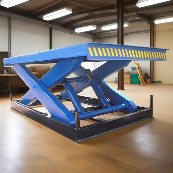 Kyrrstæðar skæri lyftuborð