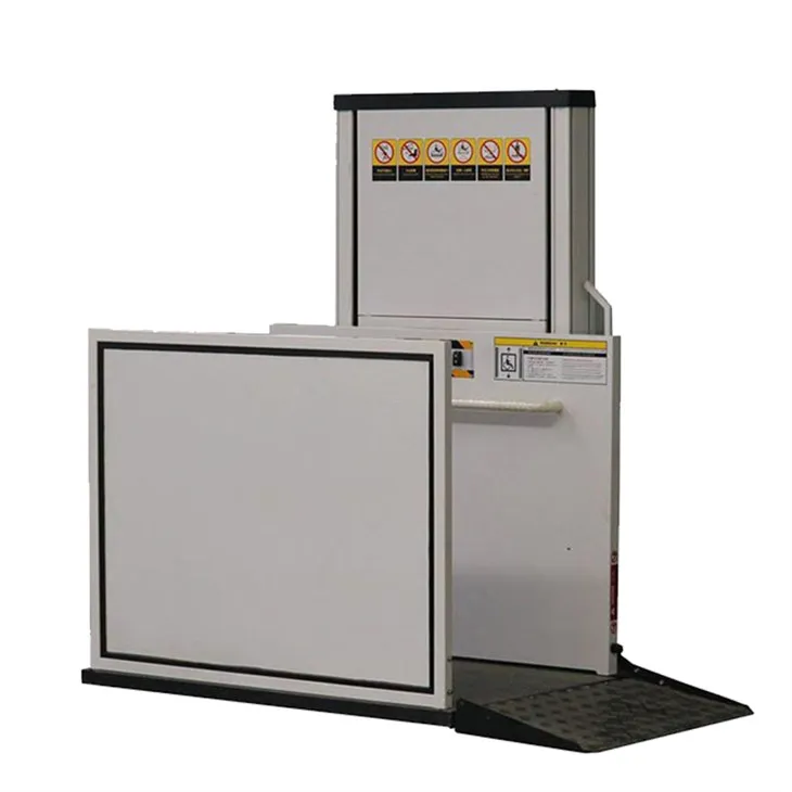 Í gegnum-hæð hjólastólalyftu